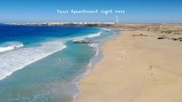 Cotillo Beach. South of Cotillo